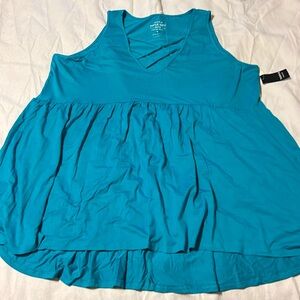Blue torrid shirt, size 4
